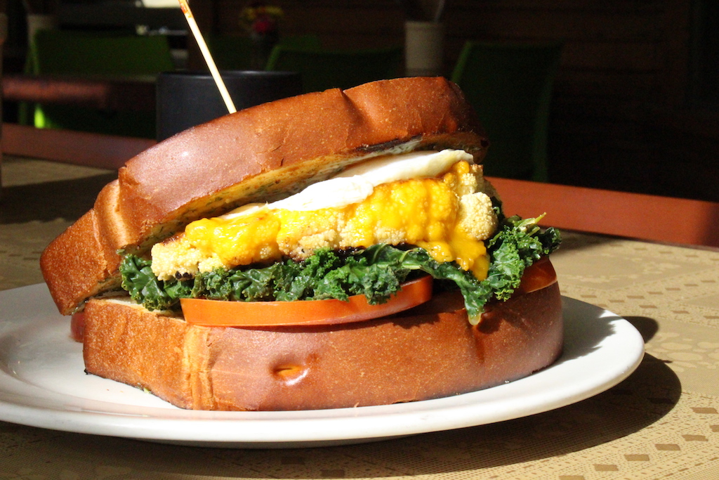 Cauliflower Sandwich Queenstown Public House